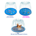 67" Water Fun Kids Sprinkler Splash Play Mat Pet Sprinkler Pad For Dogs Cats Kids